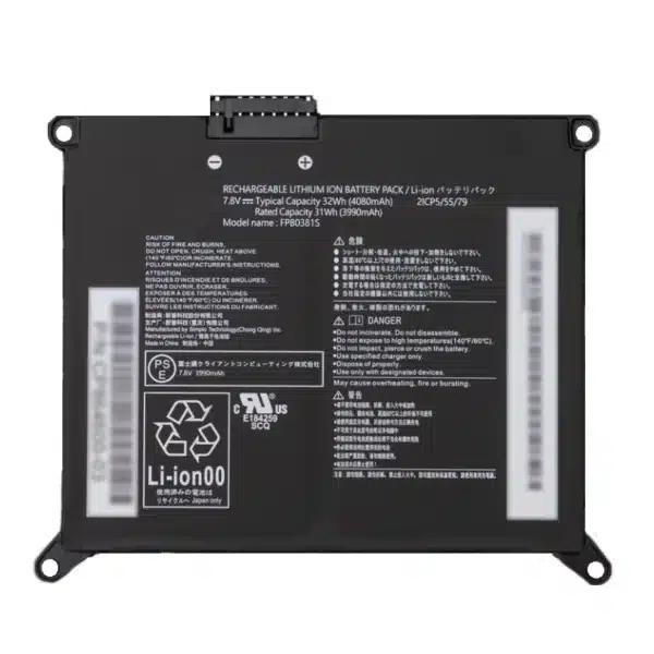 使用時間短バッテリー○ 富士通　lifebook u9311/f 11世代i5 標準バッテリー FPB0352S LIFEBOOK U9311 純正品 第11世代 U UH WU