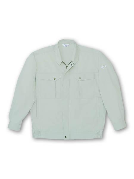 【JICHODO】 282 形態安定長袖ブルゾン [春夏]