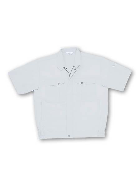 【JICHODO】 283 形態安定半袖ブルゾン [春夏]