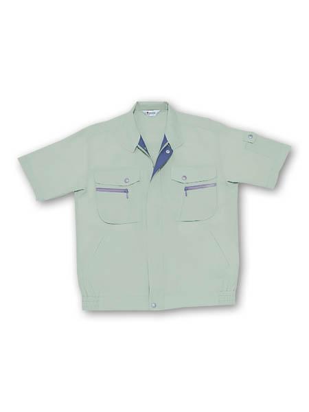 【JICHODO】 44010 清涼半袖ブルゾン [春夏]