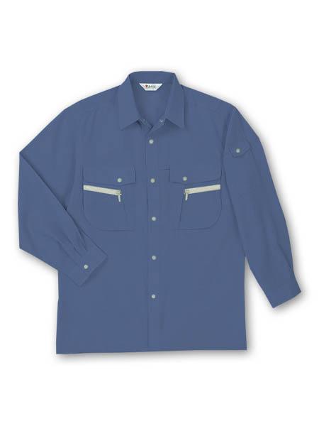 【JICHODO】 44004 清涼長袖シャツ [春夏]