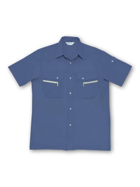 【JICHODO】 44014 清涼半袖シャツ [春夏]
