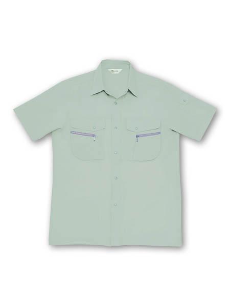 【JICHODO】 44014 清涼半袖シャツ [春夏]