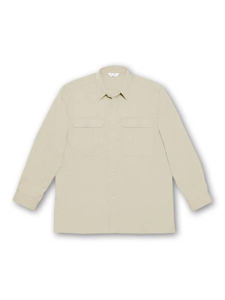 【JICHODO】 1065 製品制電長袖シャツ [春夏]