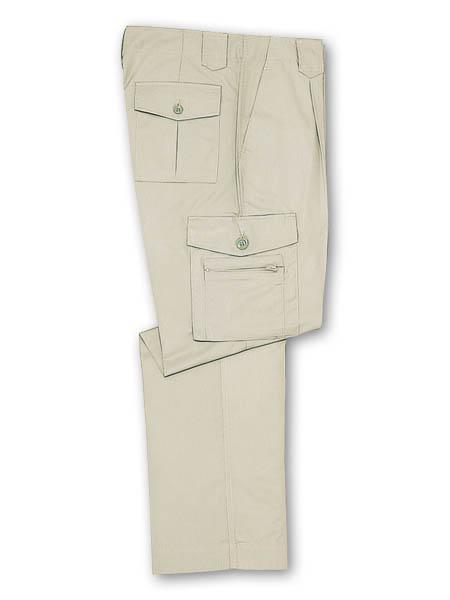 【JICHODO】 1046 製品制電ワンタックカーゴパンツ [春夏]