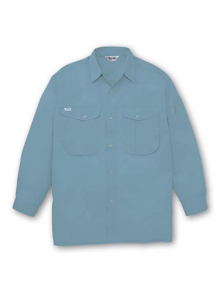 【JICHODO】 44504 製品制電長袖シャツ [春夏]