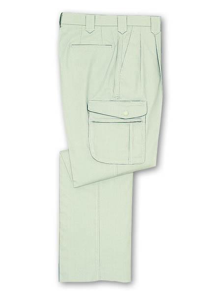 【JICHODO】 44502 製品制電ストレッチツータックカーゴパンツ [春夏]