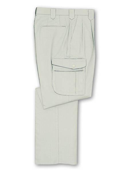 【JICHODO】 44502 製品制電ストレッチツータックカーゴパンツ [春夏]