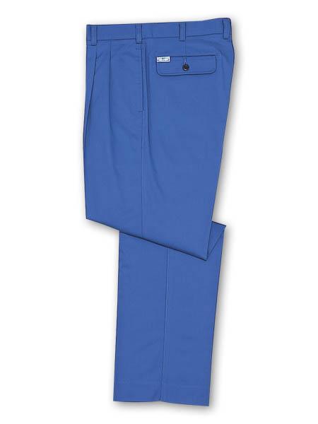 【JICHODO】 34101 形態安定ツータックパンツ [春夏]