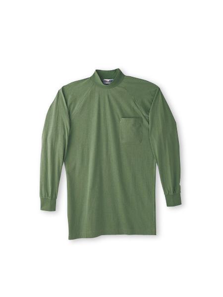 【Mr.JIC】 95024 長袖ハイネックシャツ [春夏]