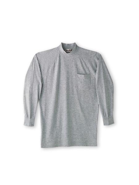 【Mr.JIC】 95024 長袖ハイネックシャツ [春夏]