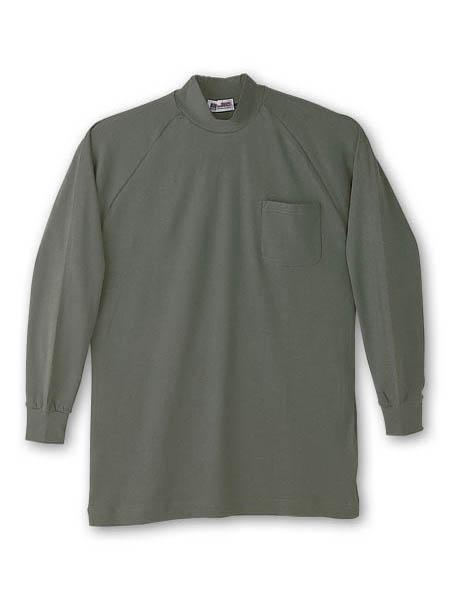 【Mr.JIC】 90074 長袖ハイネックシャツ [秋冬]