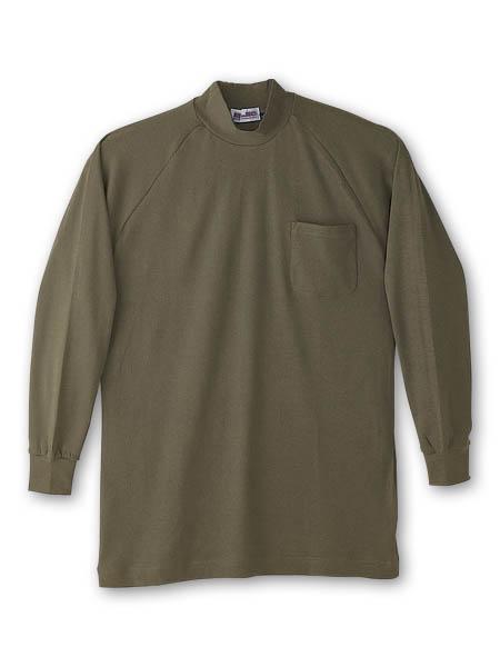 【Mr.JIC】 90074 長袖ハイネックシャツ [秋冬]