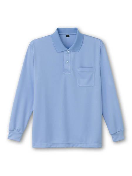 【JICHODO】 85804 吸汗速乾長袖ポロシャツ [春夏]