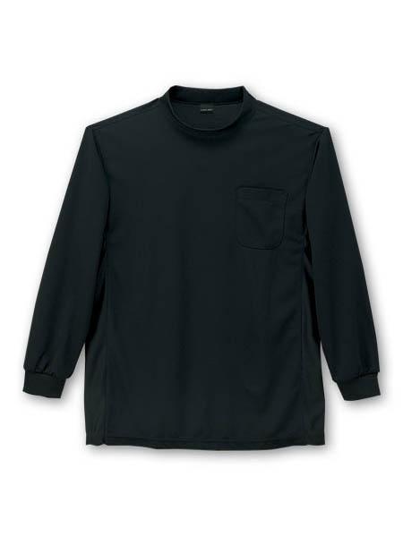 【JICHODO】 85824 吸汗速乾長袖ローネックシャツ [春夏]