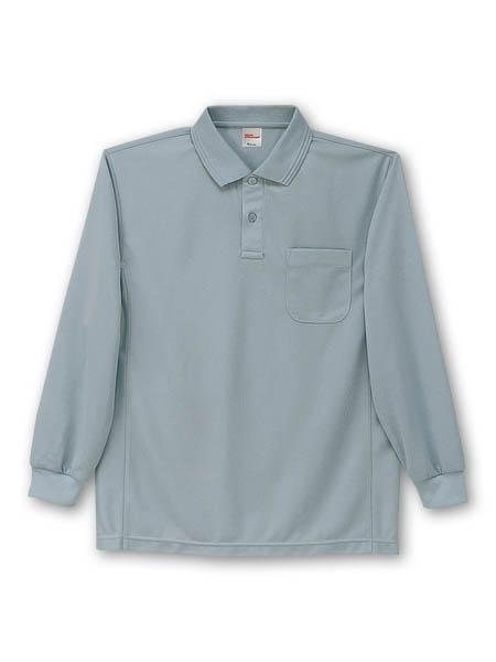 【JICHODO】 47654 吸汗速乾長袖ポロシャツ [春夏]