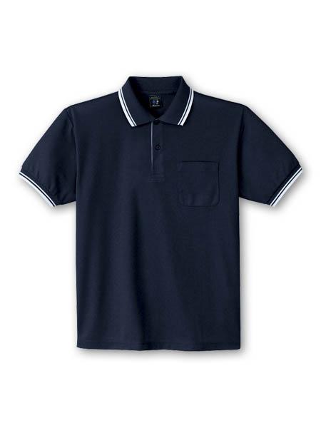 【JICHODO】 85274 吸汗速乾半袖ポロシャツ [春夏]