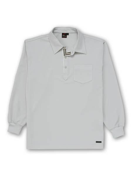 【JICHODO】 85204 吸汗速乾長袖ポロシャツ [春夏]