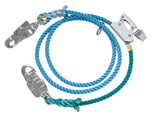 安全帯補助ロープ 柱上安全帯用セフティロープ (軽量・無墜落タイプ) DB-200FCS-MT」（DB
