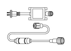 LEDソフトネオン 整流器(セット) PR3L-D60-01P