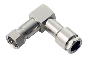 同軸L型コネクター(圧着レスタイプ) LFCN-5CTL