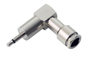 同軸L型コネクター(圧着レスタイプ) LMOP-3CTL