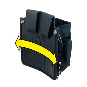 電工キャンバスハイポーチ(コンパクト) ND-860M