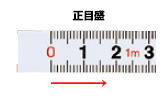 セッティングメジャー13巾(正目盛)