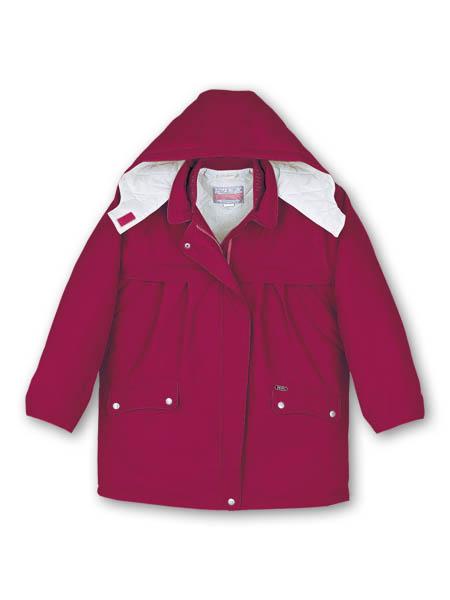 【JICHODO】 560 防寒レディースコート(フード付) [防寒]