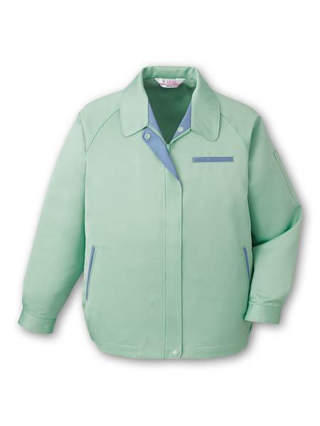 【JICHODO】 834 低発塵製品制電レディースブルゾン [秋冬]