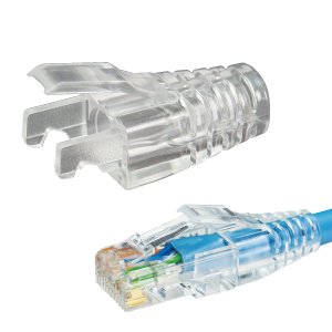 モジュラープラグカバー(透明タイプ) MJC-FLCL