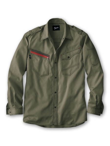 【Jawin】 51704 長袖シャツ [秋冬]