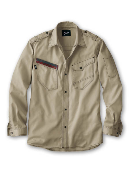 【Jawin】 51704 長袖シャツ [秋冬]