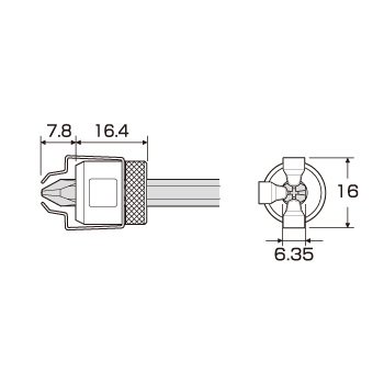 ASC1-2065 ステンレスビスキャッチ