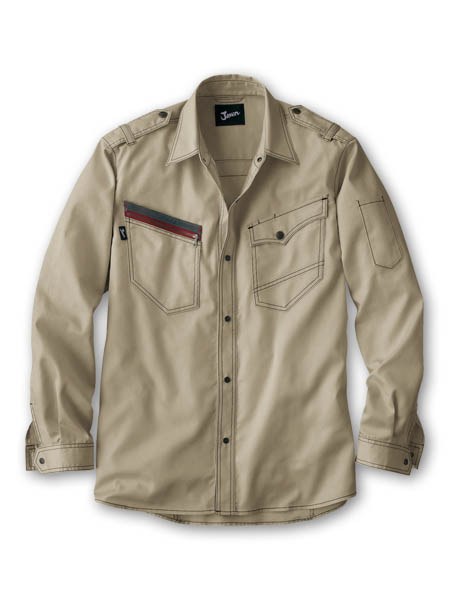 【Jawin】 55704 長袖シャツ [春夏]