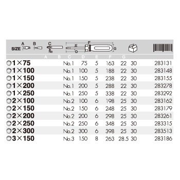 8400 フォーラインドライバー レギュラータイプ +2×250
