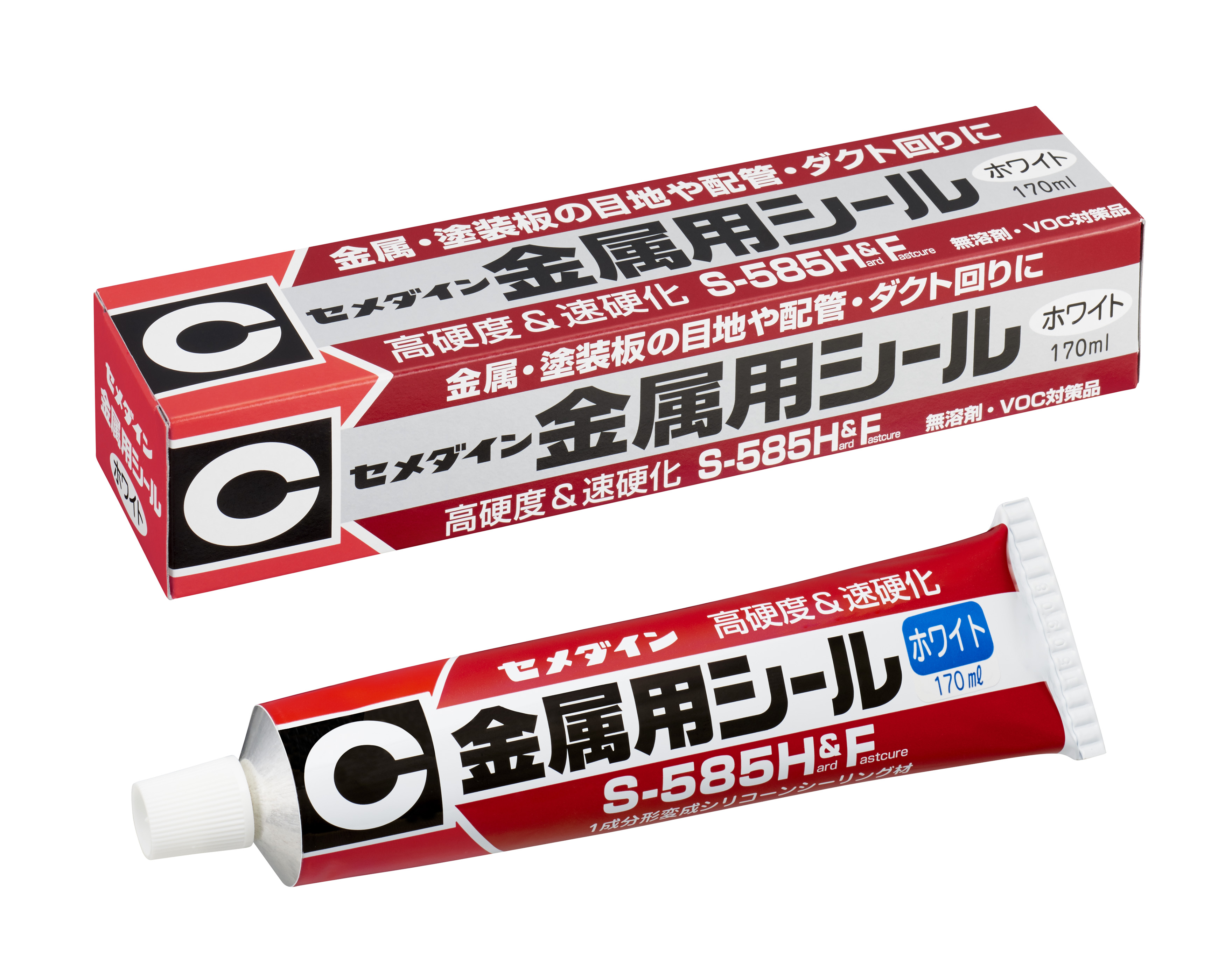 「金属用シール(ホワイト)」(SE-115) | セメダイン株式会社のメーカーカタログ情報詳細【職人さんドットコム】