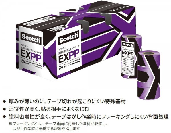 EXPP 21mmX18mX6巻 (販売単位:10パック)
