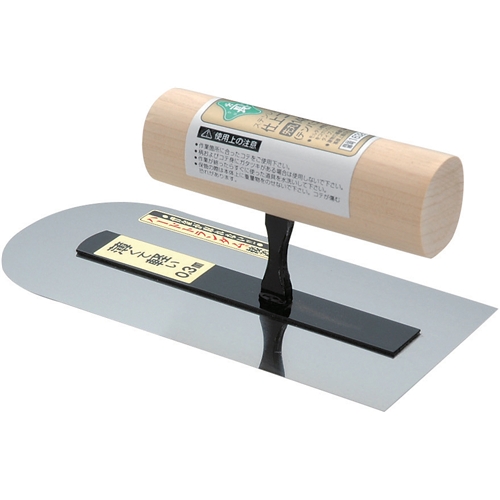 緑長　ステン仕上鏝先丸　テンバゴテ　148MM