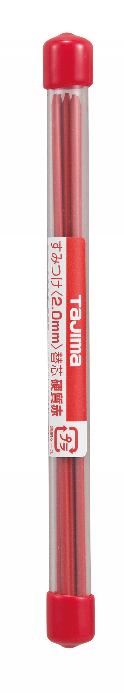 すみつけ替芯(2.0mm) 硬質赤 6本入り