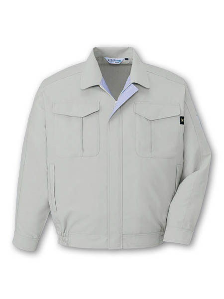 【JICHODO】 84300 エコ低発塵製品制電長袖ブルゾン [春夏]