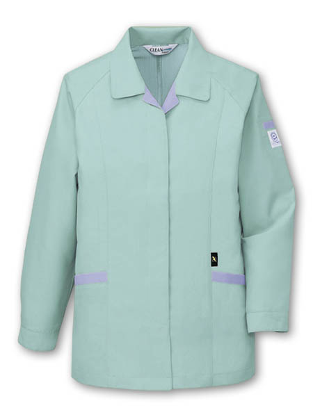 【JICHODO】 84325 エコ低発塵製品制電長袖スモック [春夏]