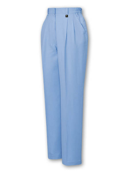 【JICHODO】 84406 エコ高制電レディースツータックパンツ(裏付) [春夏]