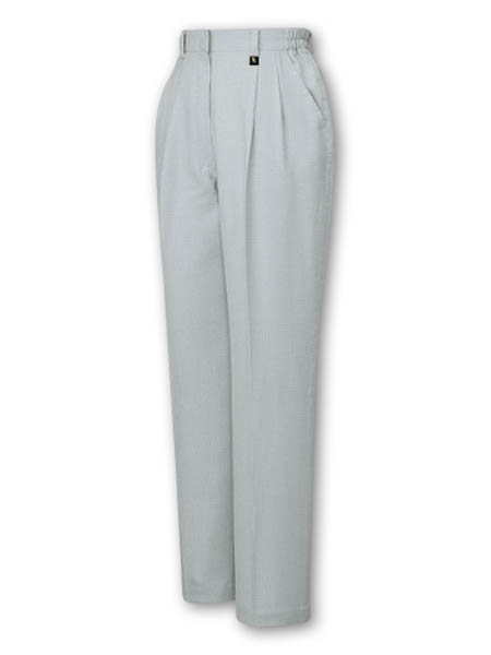 【JICHODO】 84406 エコ高制電レディースツータックパンツ(裏付) [春夏]