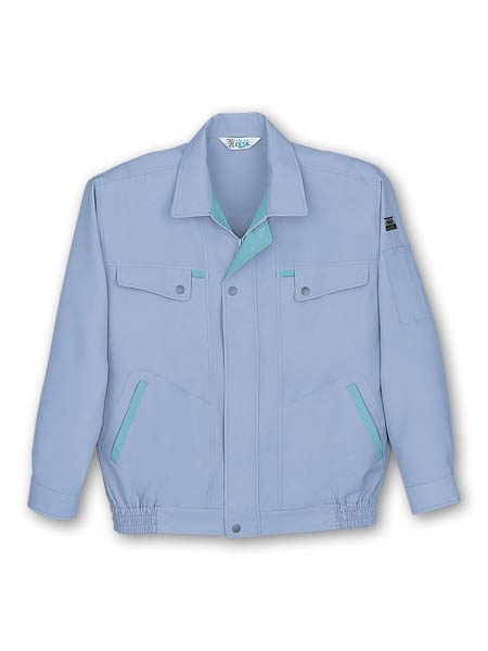 【JICHODO】 924 低発塵製品制電長袖ブルゾン [春夏]