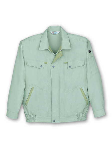 【JICHODO】 924 低発塵製品制電長袖ブルゾン [春夏]