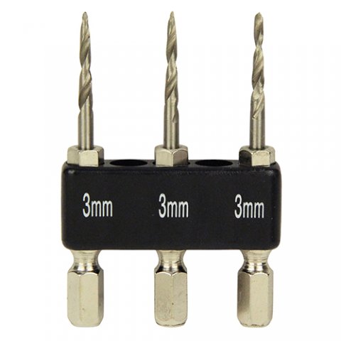 SK11　ショート下穴ドリルセット　3.0MM  3PCS