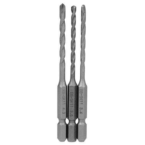 EB-SK11　充電ドライバードリルセット　EDC-3 3PCS