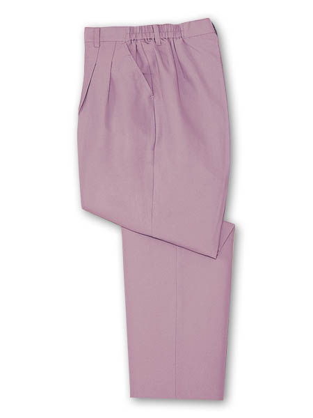 【JICHODO】 24106 低発塵製品制電レディースツータックパンツ(裏付) [春夏]