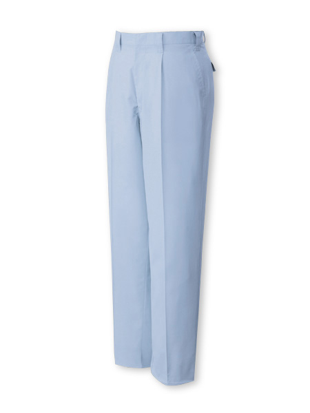 【JICHODO】 86001 エコ製品制電ワンタックパンツ [春夏]